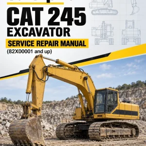 Caterpillar CAT 245 Excavator Service Repair Manual (82X00001 and up) Caterpillar CAT 245 Excavator Service Repair Manual (82X00001 and up)