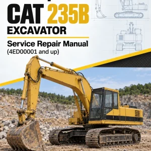 Caterpillar CAT 235B Excavator Service Repair Manual (4ED00001 and up) Caterpillar CAT 235B Excavator Service Repair Manual (4ED00001 and up)