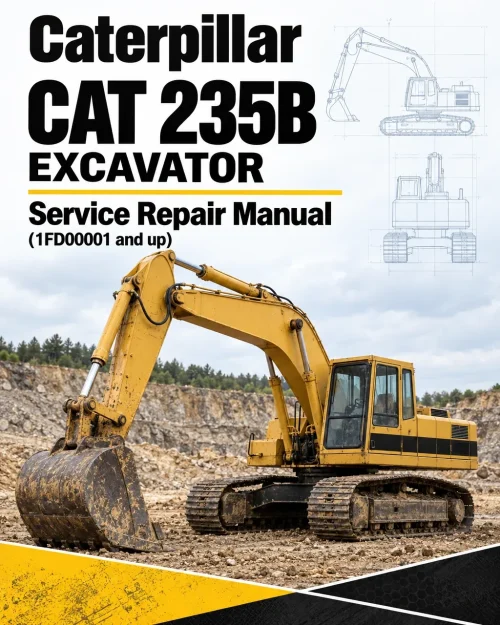 Caterpillar CAT 235B Excavator Service Repair Manual (1FD00001 and up) Caterpillar CAT 235B Excavator Service Repair Manual (1FD00001 and up)