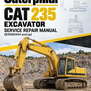 Caterpillar CAT 235 Excavator Service Repair Manual (83X00444 and up) Caterpillar CAT 235 Excavator Service Repair Manual (83X00444 and up)