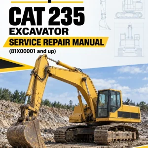 Caterpillar CAT 235 Excavator Service Repair Manual (81X00001 and up) Caterpillar CAT 235 Excavator Service Repair Manual (81X00001 and up)