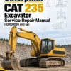 Caterpillar CAT 235 Excavator Service Repair Manual (62X00289 and up)