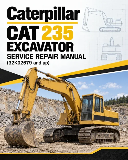 Caterpillar CAT 235 Excavator Service Repair Manual (32K02679 and up) Caterpillar CAT 235 Excavator Service Repair Manual (32K02679 and up)