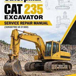 Caterpillar CAT 235 Excavator Service Repair Manual (32K00789 till 01300) Caterpillar CAT 235 Excavator Service Repair Manual (32K00789 till 01300)