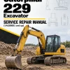 Caterpillar CAT 229 Excavator Service Repair Manual (1AG00001 and up) Caterpillar CAT 229 Excavator Service Repair Manual (1AG00001 and up)