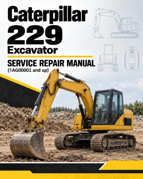 Caterpillar CAT 229 Excavator Service Repair Manual (1AG00001 and up) Caterpillar CAT 229 Excavator Service Repair Manual (1AG00001 and up)