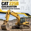 Caterpillar CAT 225B Excavator Service Repair Manual Caterpillar CAT 225B Excavator Service Repair Manual