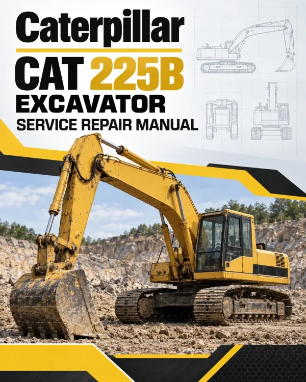 Caterpillar CAT 225B Excavator Service Repair Manual Caterpillar CAT 225B Excavator Service Repair Manual