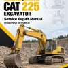 Caterpillar CAT 225 Excavator Service Repair Manual (76U00001 till 00693) Caterpillar CAT 225 Excavator Service Repair Manual (76U00001 till 00693)