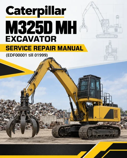Caterpillar CAT M325D MH Excavator Service Repair Manual (EDF00001 till 01999)