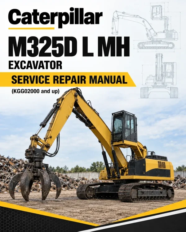 Caterpillar CAT M325D L MH Excavator Service Repair Manual (KGG02000 and up) Caterpillar CAT M325D L MH Excavator Service Repair Manual (KGG02000 and up)