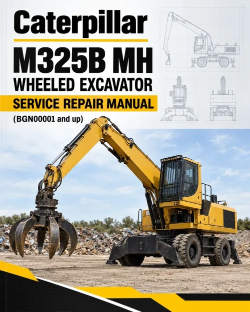 Caterpillar CAT M325B MH Wheeled Excavator Service Repair Manual (BGN00001 and up) Caterpillar CAT M325B MH Wheeled Excavator Service Repair Manual (BGN00001 and up)