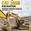 Caterpillar CAT 385B Excavator Service Repair Manual (MYA00001 and up) Caterpillar CAT 385B Excavator Service Repair Manual (MYA00001 and up)