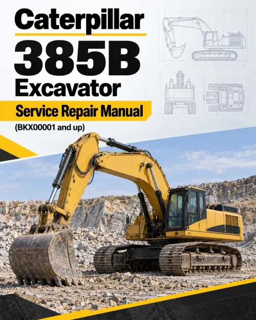 Caterpillar CAT 385B Excavator Service Repair Manual (BKX00001 and up) Caterpillar CAT 385B Excavator Service Repair Manual (BKX00001 and up)