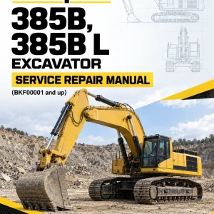 Caterpillar CAT 385B, 385B L Excavator Service Repair Manual (BKF00001 and up) Caterpillar CAT 385B, 385B L Excavator Service Repair Manual (BKF00001 and up)