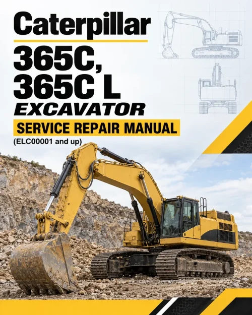 Caterpillar CAT 365C, 365C L Excavator Service Repair Manual (ELC00001 and up) Caterpillar CAT 365C, 365C L Excavator Service Repair Manual (ELC00001 and up)