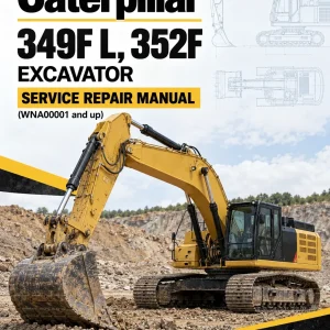 Caterpillar CAT 349F L, 352F Excavator Service Repair Manual (WNA00001 and up) Caterpillar CAT 349F L, 352F Excavator Service Repair Manual (WNA00001 and up)