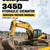 Caterpillar CAT 345D Hydraulic Excavator Service Repair Manual (P5D00001 and up)
