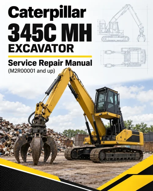 Caterpillar CAT 345C MH Excavator Service Repair Manual (M2R00001 and up) Caterpillar CAT 345C MH Excavator Service Repair Manual (M2R00001 and up)