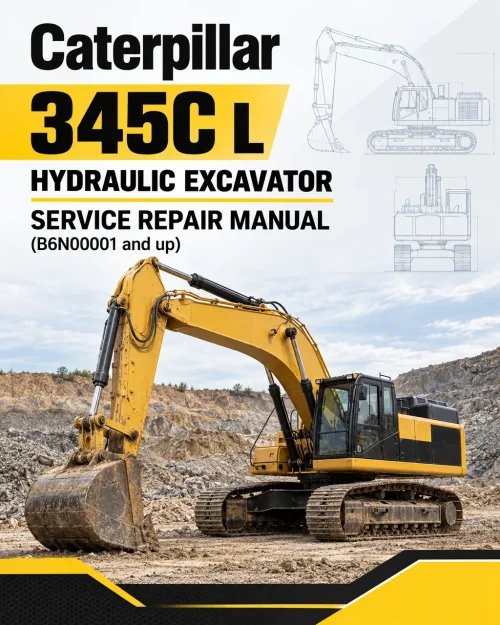 Caterpillar CAT 345C L Hydraulic Excavator Service Repair Manual (B6N00001 and up) Caterpillar CAT 345C L Hydraulic Excavator Service Repair Manual (B6N00001 and up)