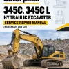 Caterpillar CAT 345C, 345C L Hydraulic Excavator Service Repair Manual (M3E00001 and up) Caterpillar CAT 345C, 345C L Hydraulic Excavator Service Repair Manual (M3E00001 and up)