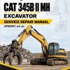 Caterpillar CAT 345B II MH Excavator Service Repair Manual (APB00001 and up) Caterpillar CAT 345B II MH Excavator Service Repair Manual (APB00001 and up)