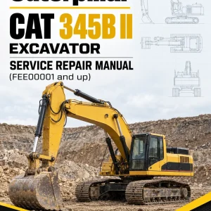 Caterpillar CAT 345B II Excavator Service Repair Manual (FEE00001 and up) Caterpillar CAT 345B II Excavator Service Repair Manual (FEE00001 and up)