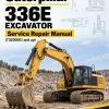 Caterpillar CAT 336E Excavator Service Repair Manual (T3Z00001 and up)