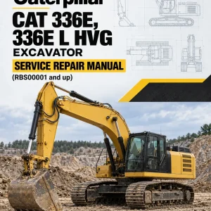 Caterpillar CAT 336E, 336E L HVG Excavator Service Repair Manual (RBS00001 and up) Caterpillar CAT 336E, 336E L HVG Excavator Service Repair Manual (RBS00001 and up)