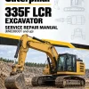Caterpillar CAT 335F LCR Excavator Service Repair Manual (KNE00001 and up)