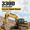 Caterpillar CAT 330D Excavator Service Repair Manual (JJM00001 and up)