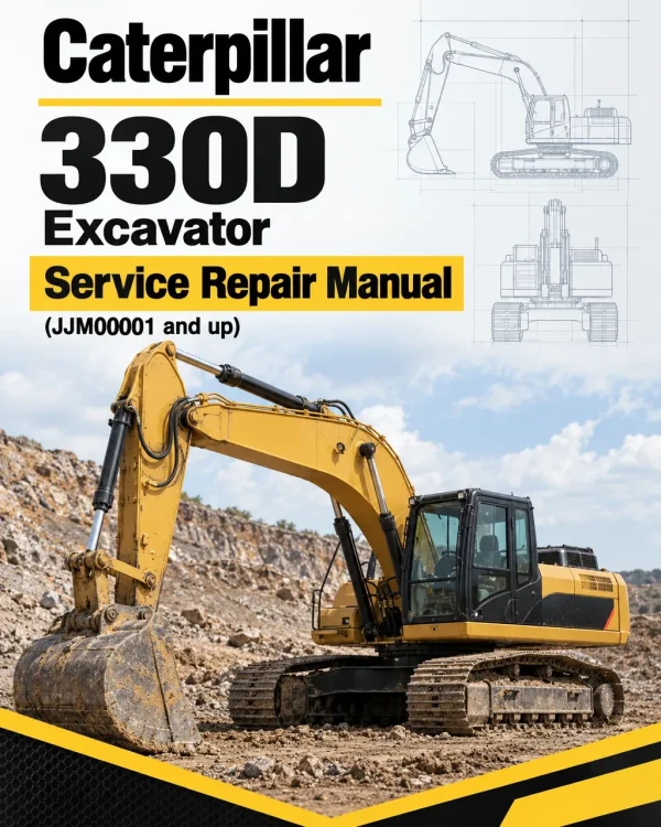 Caterpillar CAT 330D Excavator Service Repair Manual (JJM00001 and up)
