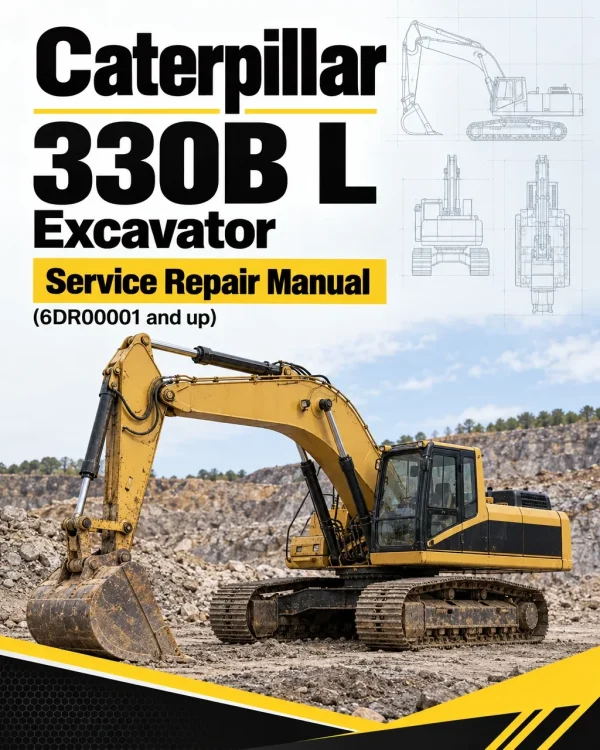 Caterpillar CAT 330B L Excavator Service Repair Manual (6DR00001 and up) Caterpillar CAT 330B L Excavator Service Repair Manual (6DR00001 and up)