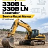 Caterpillar CAT 330B L, 330B LN Excavator Service Repair Manual (3YR00001 and up)
