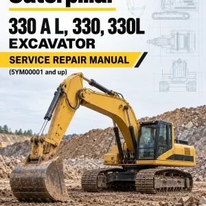 Caterpillar CAT 330 A L, 330, 330L Excavator Service Repair Manual (5YM00001 and up) Caterpillar CAT 330 A L, 330, 330L Excavator Service Repair Manual (5YM00001 and up)