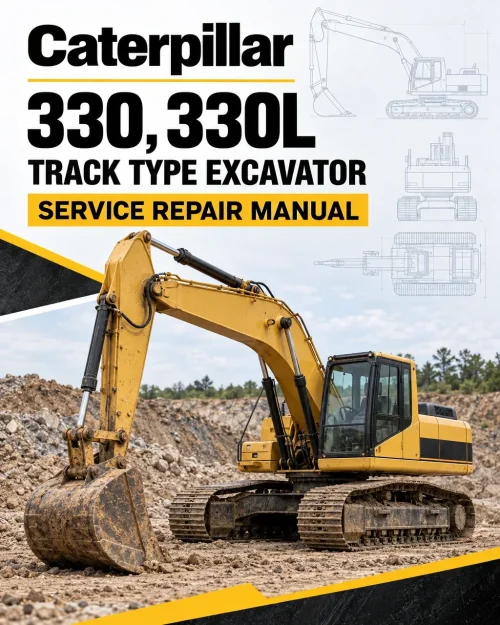 Caterpillar CAT 330, 330L Track Type Excavator Service Repair Manual (6WJ00001 and up) Caterpillar CAT 330, 330L Track Type Excavator Service Repair Manual (6WJ00001 and up)