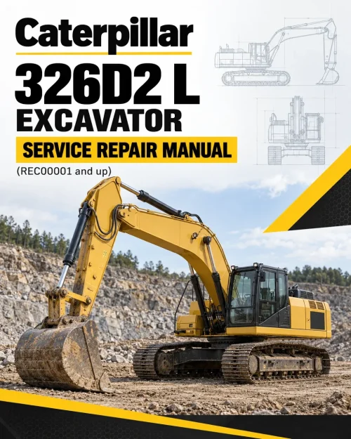 Caterpillar CAT 326D2 L Excavator Service Repair Manual (REC00001 and up) Caterpillar CAT 326D2 L Excavator Service Repair Manual (REC00001 and up)