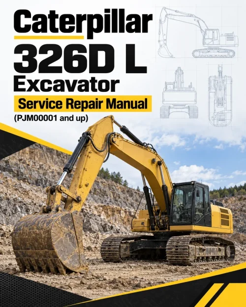 Caterpillar CAT 326D L Excavator Service Repair Manual (PJM00001 and up) Caterpillar CAT 326D L Excavator Service Repair Manual (PJM00001 and up)