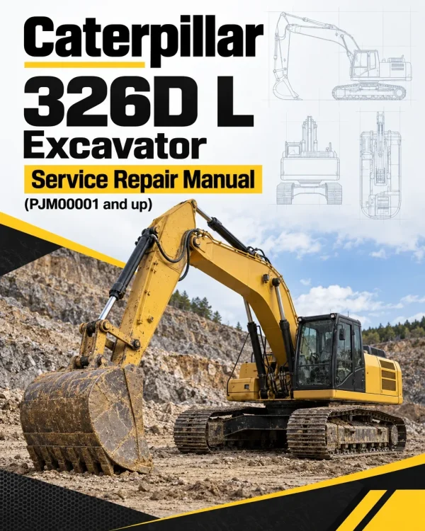 Caterpillar CAT 326D L Excavator Service Repair Manual (PJM00001 and up) Caterpillar CAT 326D L Excavator Service Repair Manual (PJM00001 and up)