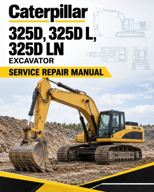 Caterpillar CAT 325D, 325D L, 325D LN Excavator Service Repair Manual (GPB00001 and up) Caterpillar CAT 325D, 325D L, 325D LN Excavator Service Repair Manual (GPB00001 and up)