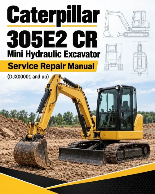 Caterpillar CAT 305E2 CR Mini Hydraulic Excavator Service Repair Manual (DJX00001 and up) Caterpillar CAT 305E2 CR Mini Hydraulic Excavator Service Repair Manual (DJX00001 and up)