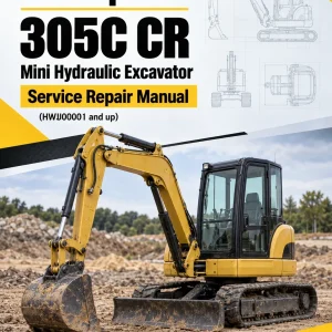 Caterpillar CAT 305C CR Mini Hydraulic Excavator Service Repair Manual (HWJ00001 and up) Caterpillar CAT 305C CR Mini Hydraulic Excavator Service Repair Manual (HWJ00001 and up)