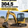 Caterpillar CAT 304.5 Mini Hydraulic Excavator Service Repair Manual (WAK00001 and up)