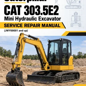 Caterpillar CAT 303.5E2 Mini Hydraulic Excavator Service Repair Manual (JWY00001 and up) Caterpillar CAT 303.5E2 Mini Hydraulic Excavator Service Repair Manual (JWY00001 and up)