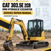 Caterpillar CAT 303.5E 2CR Mini Hydraulic Excavator Service Repair Manual (BG800001 and up) Caterpillar CAT 303.5E 2CR Mini Hydraulic Excavator Service Repair Manual (BG800001 and up)