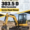 Caterpillar CAT 303.5 D Mini Excavator Service Repair Manual (RHP00001 and up) Caterpillar CAT 303.5 D Mini Excavator Service Repair Manual (RHP00001 and up)