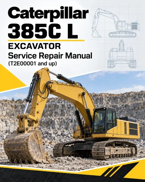 Caterpillar CAT 385C L Excavator Service Repair Manual (T2E00001 and up) Caterpillar CAT 385C L Excavator Service Repair Manual (T2E00001 and up)