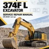 Caterpillar CAT 374F L Excavator Service Repair Manual (NFJ00001 and up) Caterpillar CAT 374F L Excavator Service Repair Manual (NFJ00001 and up)