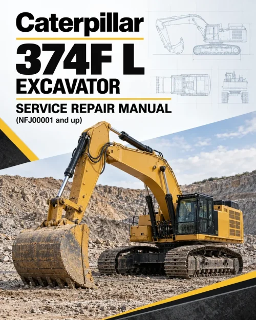 Caterpillar CAT 374F L Excavator Service Repair Manual (NFJ00001 and up) Caterpillar CAT 374F L Excavator Service Repair Manual (NFJ00001 and up)