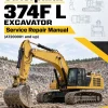 Caterpillar CAT 374F L Excavator Service Repair Manual (AT200001 and up)
